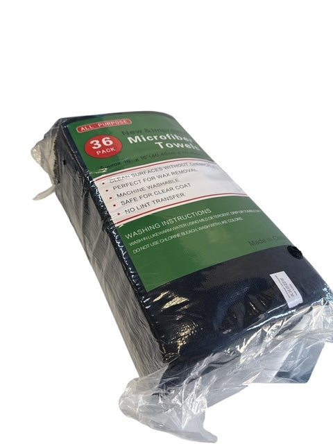 36 pack microfiber towels